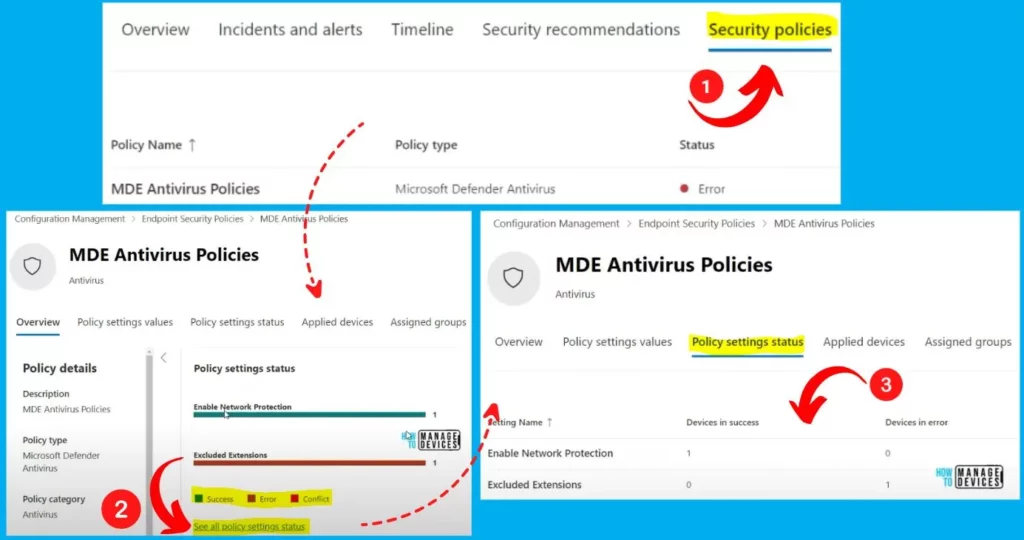 MDE Portal Security Settings Policy Creation and Troubleshooting using Windows Sense Event Logs - fig.15