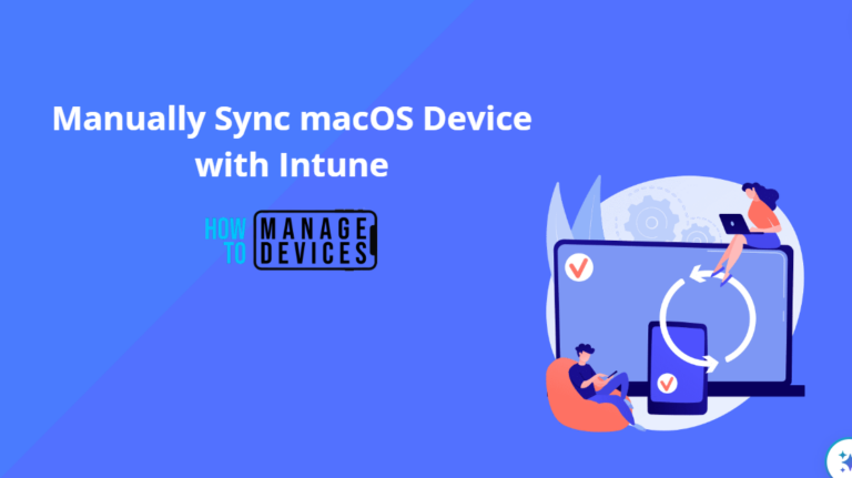 Manually Sync macOS Device with Intune