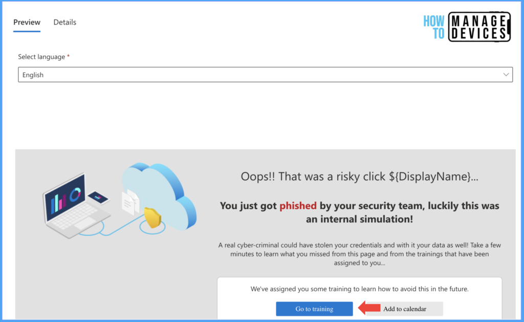 Microsoft 365 Defender Attack Simulation to Educate Users about Phishing Emails - Part 1 Fig: 15