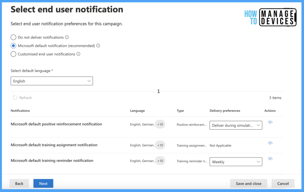 Microsoft 365 Defender Attack Simulation to Educate Users about Phishing Emails – Part 2 Fig: 20