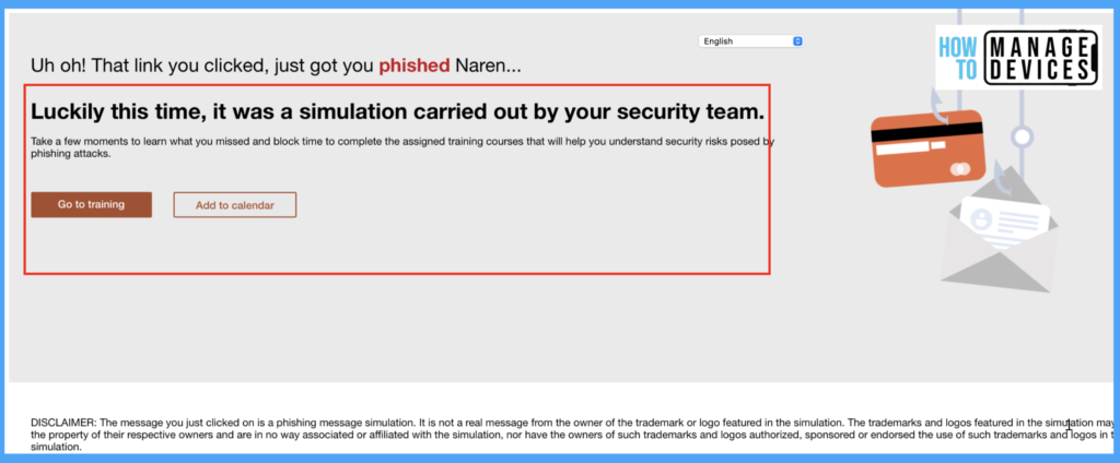 Microsoft 365 Defender Attack Simulation to Educate Users about Phishing Emails – Part 2 Fig: 6