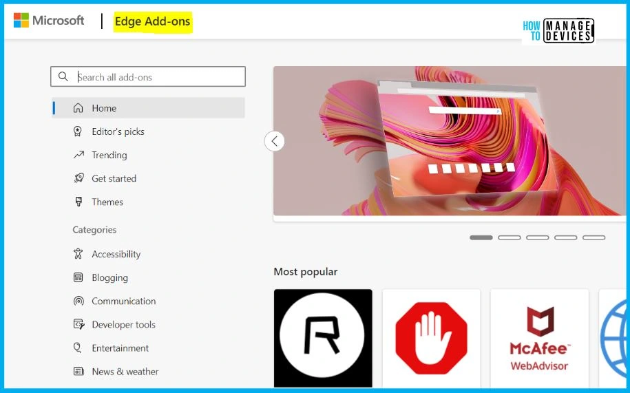 Extensions in the Microsoft Edge sidebar - Microsoft Edge Development