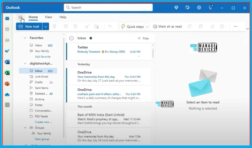 Discontinuation of Cloud Attachment Option for Email Links in Outlook - Fig.2