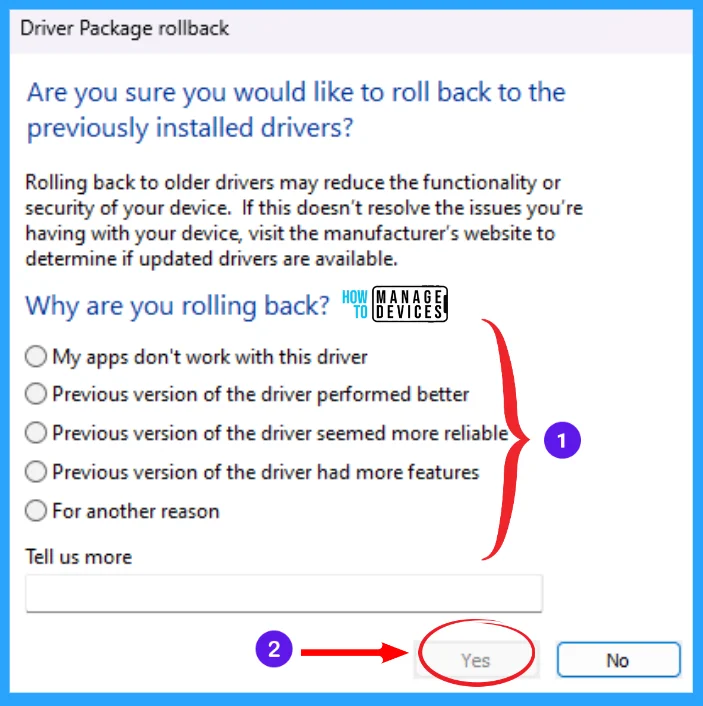 How to Roll Back Device Driver to Previous Version in Windows 11 - Fig. 6