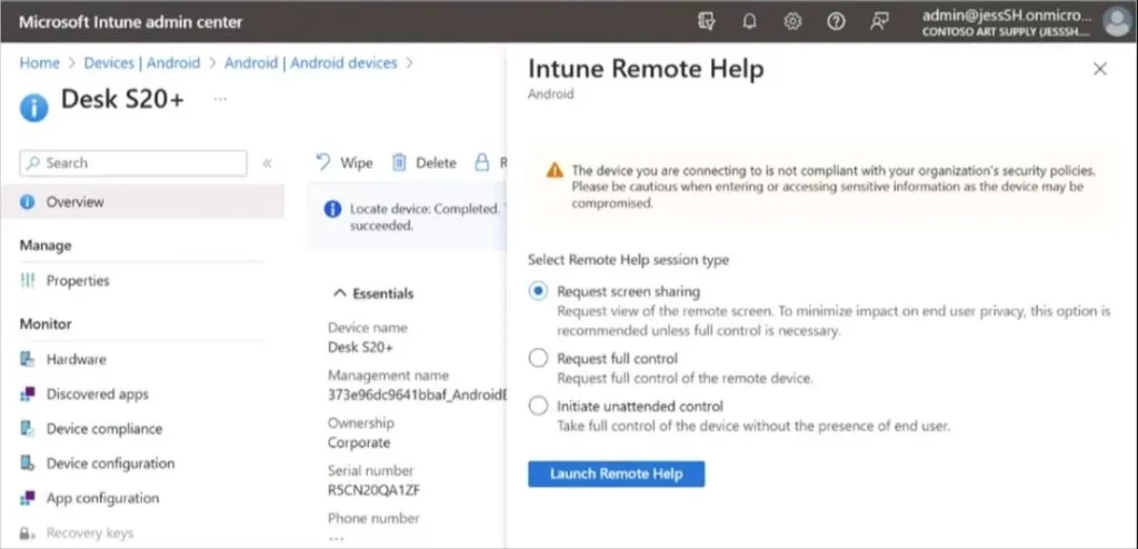 Intune August Update 2308 New Features Improvements Fig.2