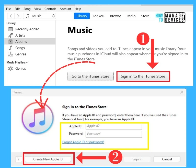 How to Install and Use Apple iTunes | Overview – fig.4