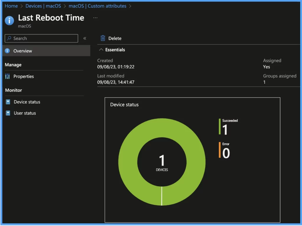 How to Create Custom Attributes for macOS using Intune 8 How to create Custom attributes for macOS using Intune - Fig. 11
