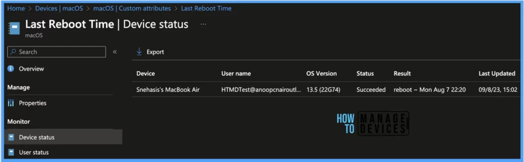 How to Create Custom Attributes for macOS using Intune 9 How to create Custom attributes for macOS using Intune - Fig. 12