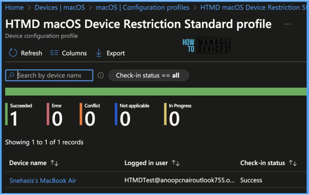 Check out device Restriction Settings offered by Intune for macOS Fig. 18