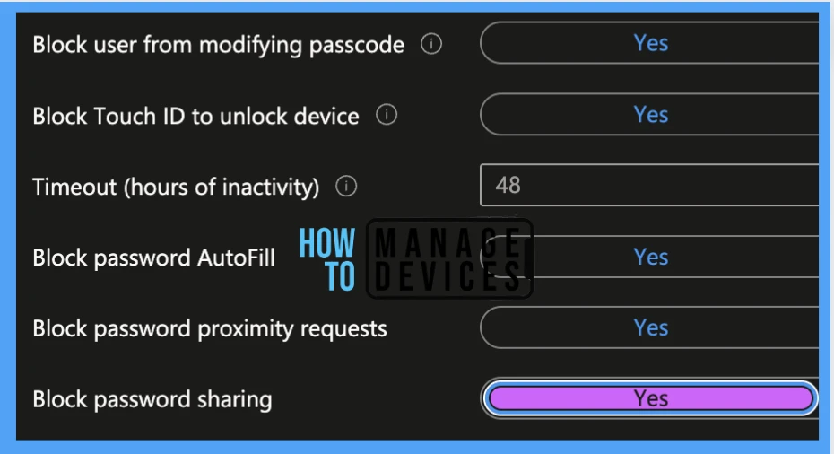 Check out device Restriction Settings offered by Intune for macOS Fig. 11