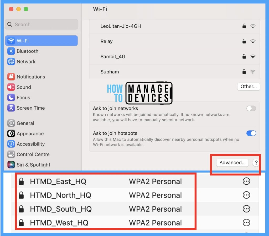 Setup Wi-Fi Profile for macOS devices using Intune Fig. 15