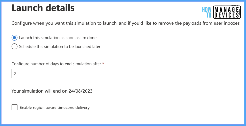 Microsoft 365 Defender Attack Simulation to Educate Users about Phishing Emails - Part 1 Fig: 20