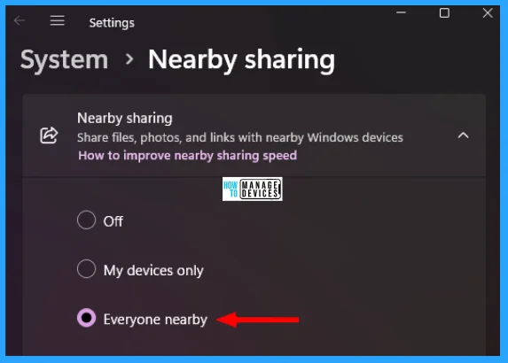 Different Ways to Fix Nearby Sharing Not Working in Windows 11 - Fig. 3