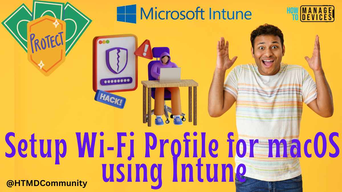 Setup Wi-Fi Profile for macOS devices using Intune