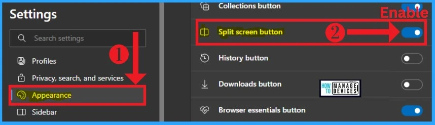 Split Screen Button on Microsoft Edge Browser - fig.4