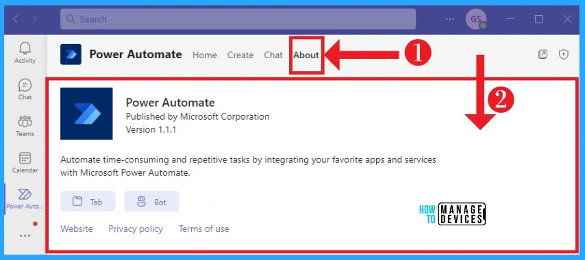 HTMD Newsletter from 21st to 25th August 2023 8 How to Use Power Automate in Microsoft Teams 21st to 25th August 2023 Fig. 7