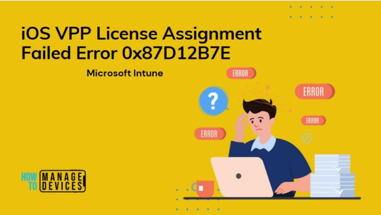 iOS VPP License Assignment Failed Error 0x87D12B7E