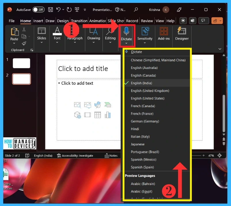PowerPoint Dictate Tool | Complete Guide - Fig.4