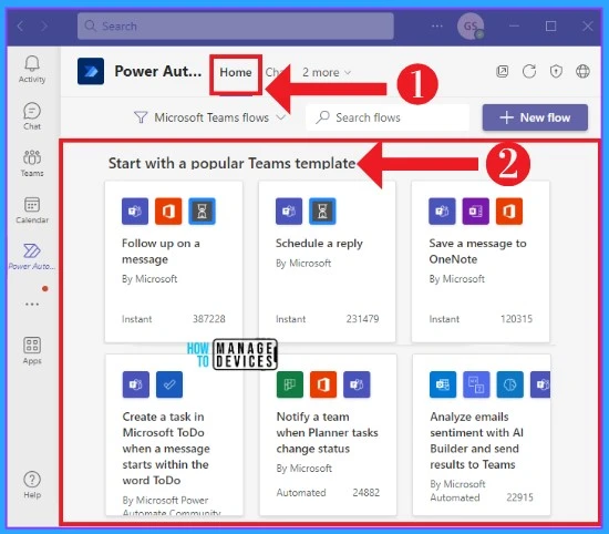 How to Use Power Automate in Microsoft Teams - fig.4