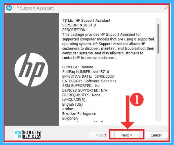 Detailed Overview of HP Support Assistant - Fig. 2