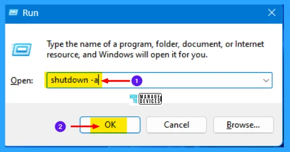 4 Best Ways to Scheduling Auto Shutdown in Windows 11 - Fig. 4