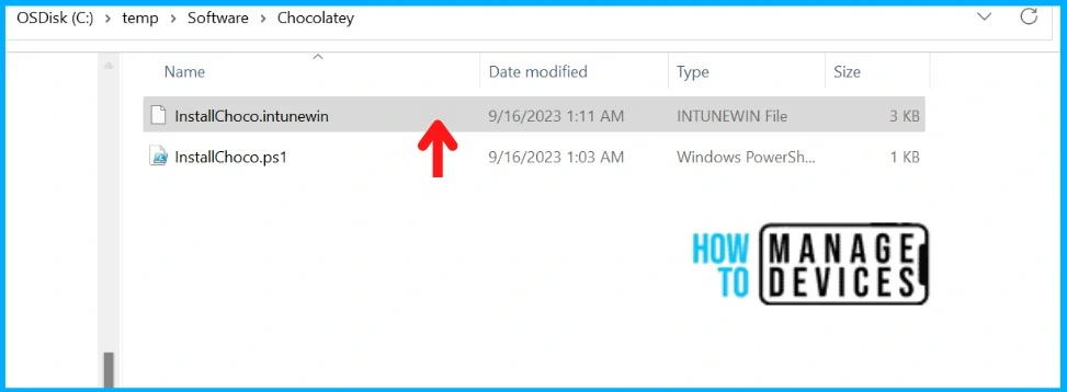 Best way to Install Chocolatey Application using Microsoft Intune Fig. 4