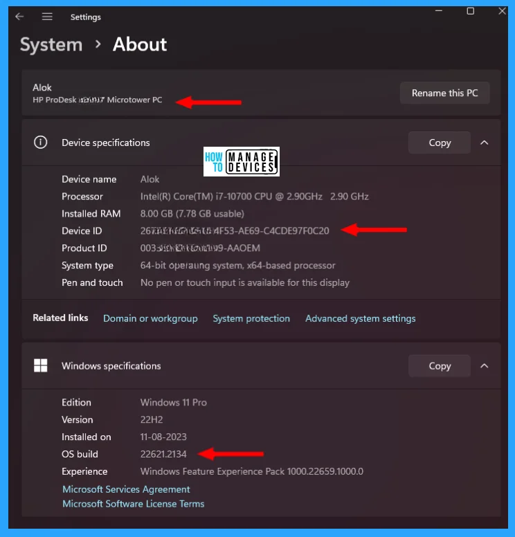 HTMD Newsletter 106 Summary from 11th to15th September 2023 15 Find Windows 11 License Type Model and Serial Number 11th to 15th September 2023 - Fig. 11