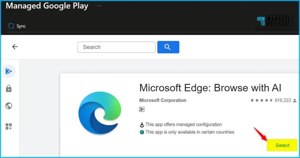 Managed Google Play - Add Android Managed Google Play App in Intune 5