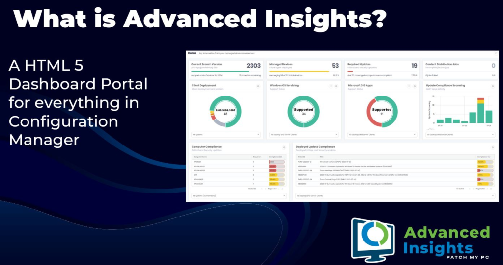 Advanced Insights of SCCM Data - Fig.2 - Creds to Patch My PC