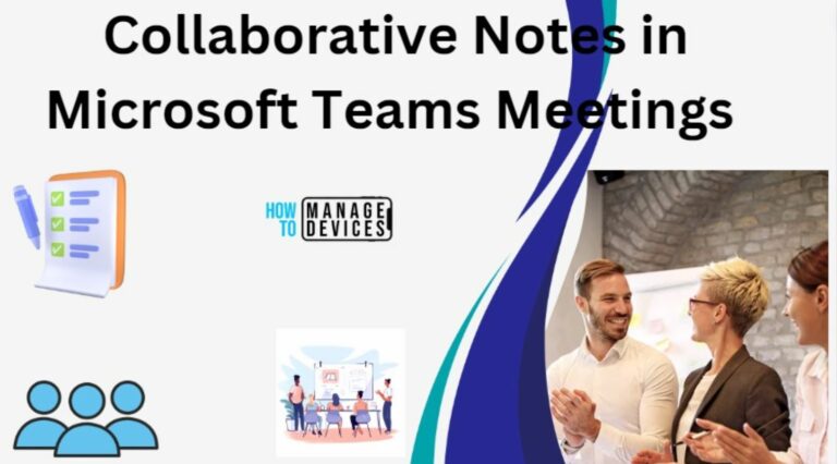Collaborative Notes in Microsoft Teams Meetings
