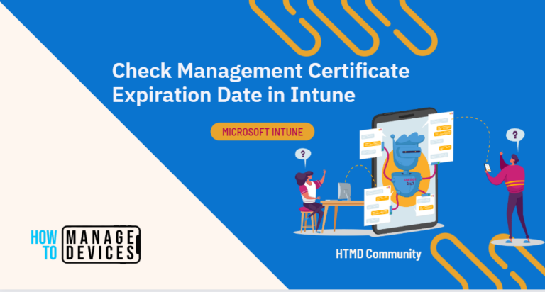 Check Management Certificate Expiration Date in Intune_feature