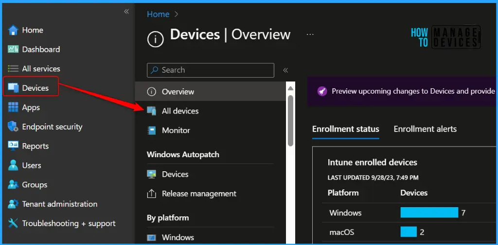 Check Management Certificate Expiration Date in Intune Fig.1