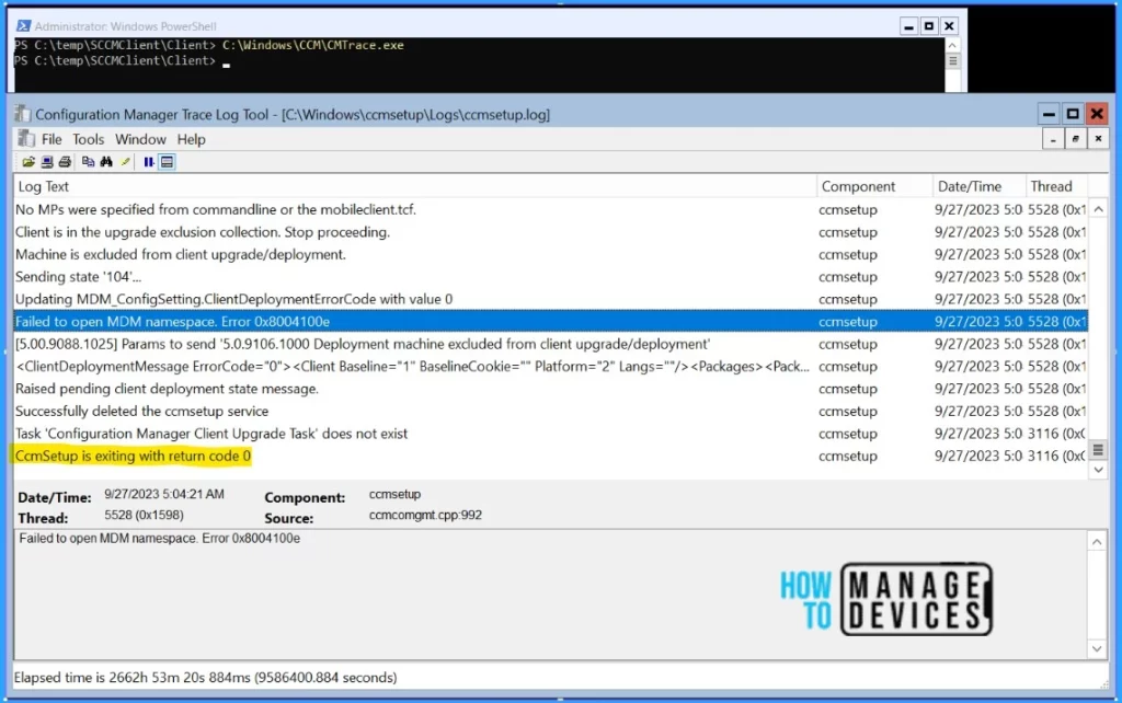 Best Way to Manage SCCM Client on Windows Server Core Machines Fig. 6