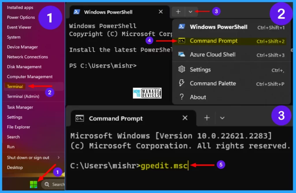 Various Ways to Open Local Group Policy Editor in Windows 11 - Fig. 5