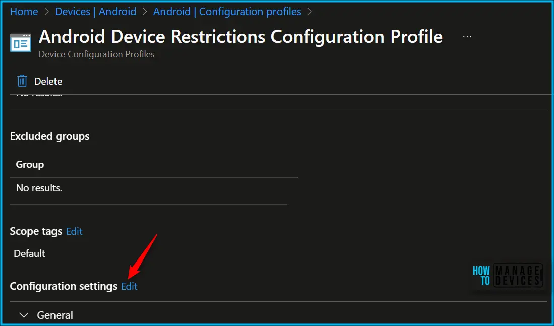 New Intune Setting Disable Location on Android Enterprise Devices Fig.2