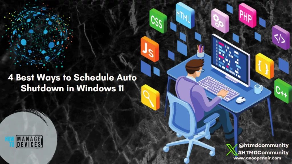 4 Best Ways to Schedule Auto Shutdown in Windows 11 - Fig.1