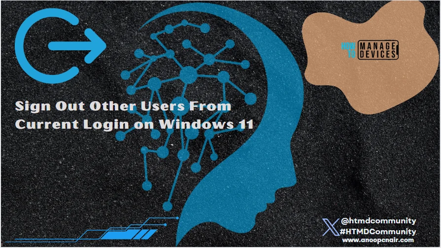 Sign Out Other Users From Current Login on Windows 11 - Fig. 1