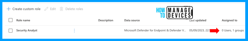 Create Custom Roles in the M365 Defender Portal Fig: 15