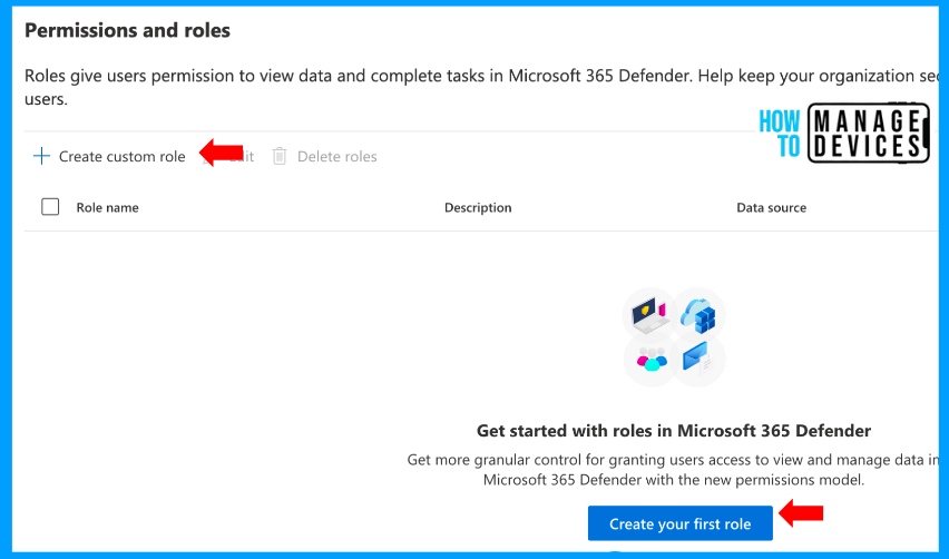 Create Custom Roles in the M365 Defender Portal Fig: 4