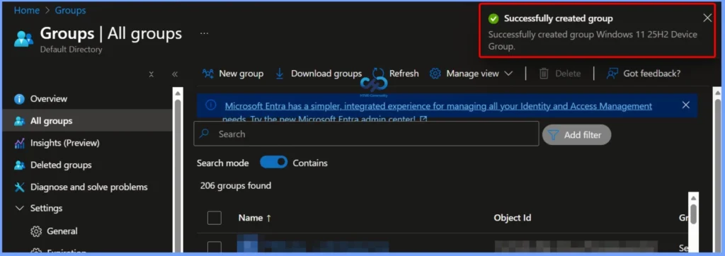How to Create Windows 11 25H2 Entra ID Device Group - Fig.7