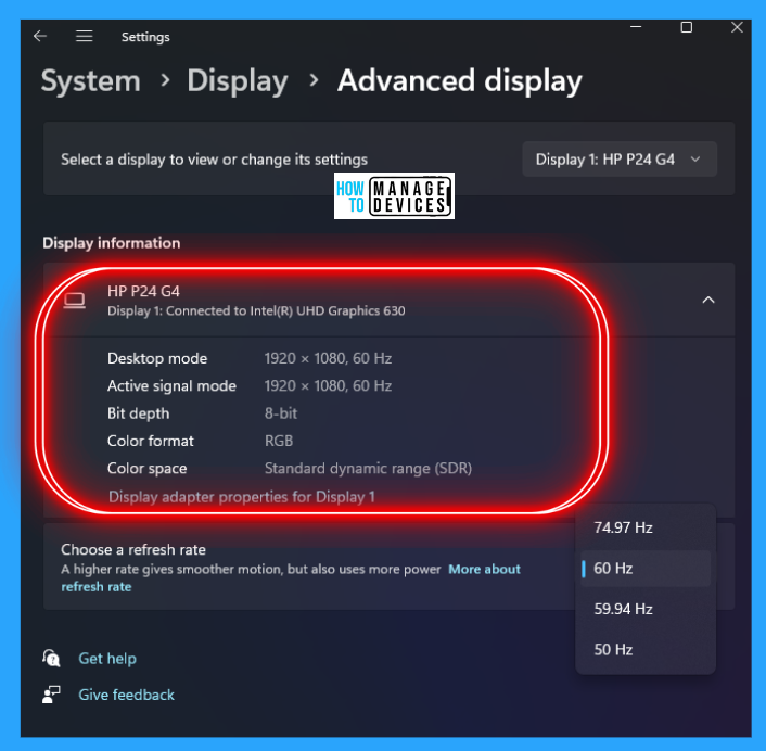 How to Find Display Information in Windows 11 - Fig. 5