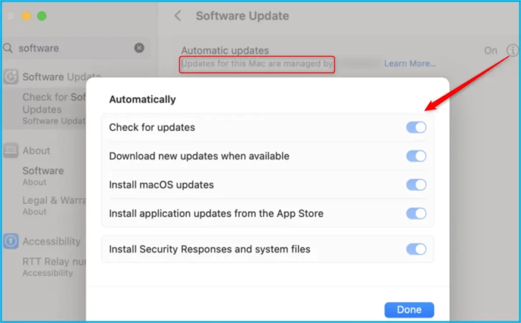 Disable macOS Software Update Notifications using Intune Fig.8