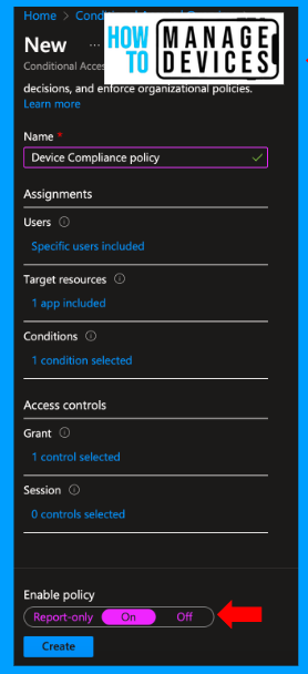 Enforce Users to Enroll Devices with Intune Conditional Access Policies Fig.7