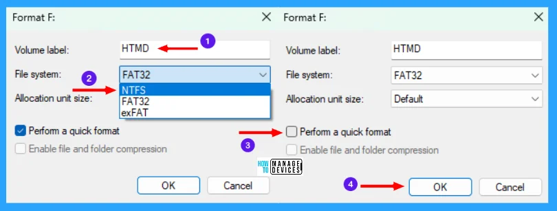 Easy Convert FAT 32 to NTFS in Windows 11 - Fig. 10