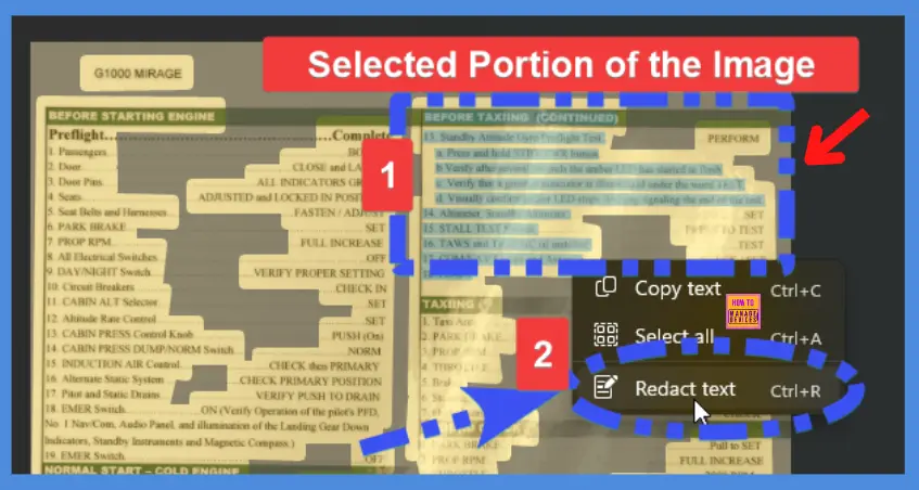 Free MS Tool to Extract Text from Images Fig.6