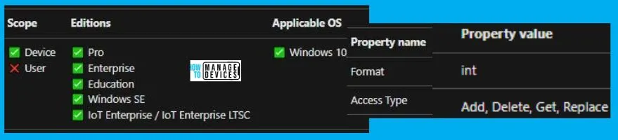 Turn off KMS Client Online AVS Validation Policy Using Intune Fig.1