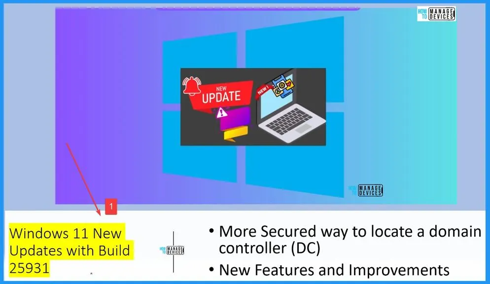 Latest Windows 11 Features and DC Locator Algorithm Changes Coming Soon | 25931 - Fig.1