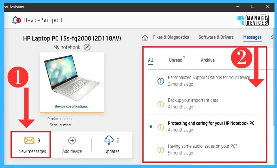 Detailed Overview of HP Support Assistant - Fig.13