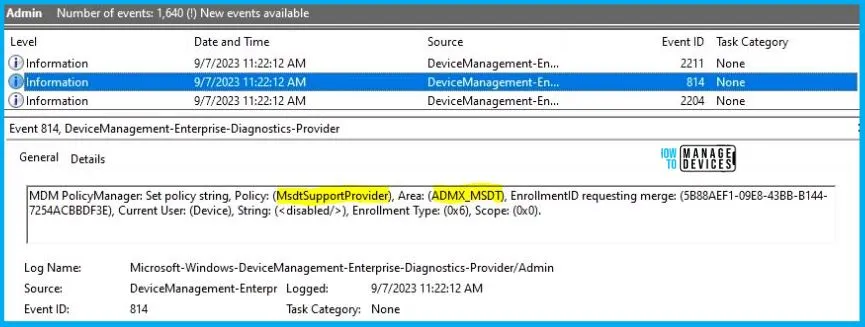 Turn On MSDT Interactive Communication With Support Provider Policy Using Intune Fig.10