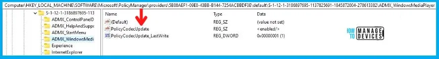 Prevent Codec Download Policy Using Intune Fig.10